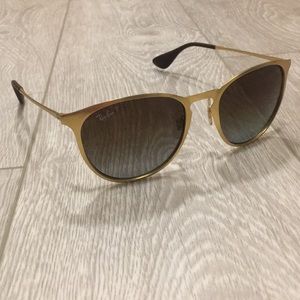 Ray-Ban Erika Gold Metal